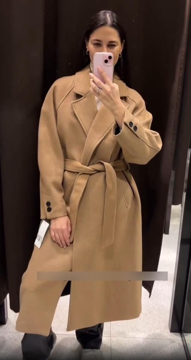 Manteau Zara Manteco Original