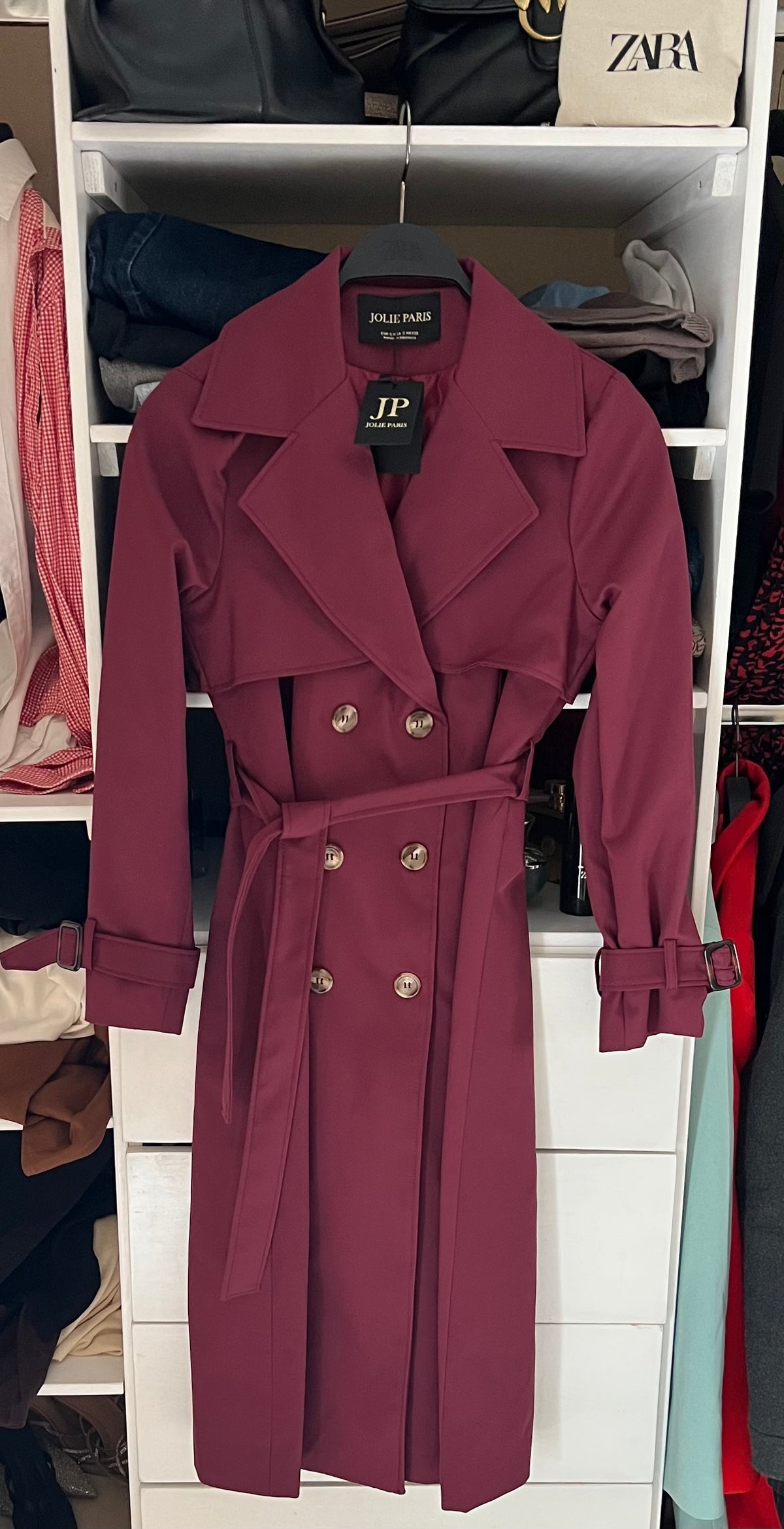 Trench Coat Jolie Paris 🇫🇷 Long