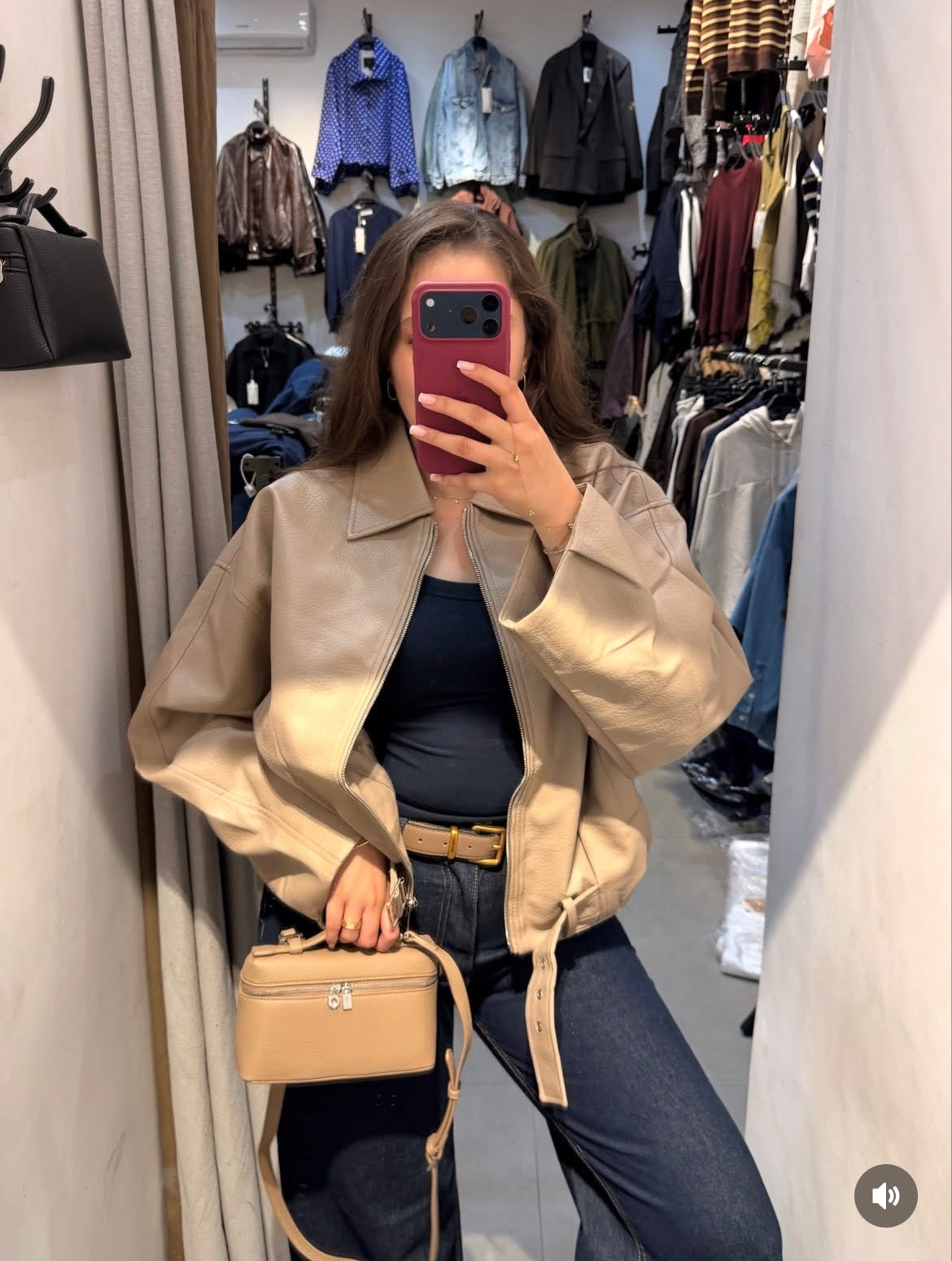 Veste Bomber en Cuir 🇪🇸
