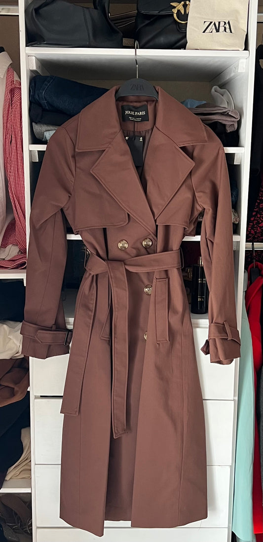 Trench Coat Jolie Paris 🇫🇷 Long